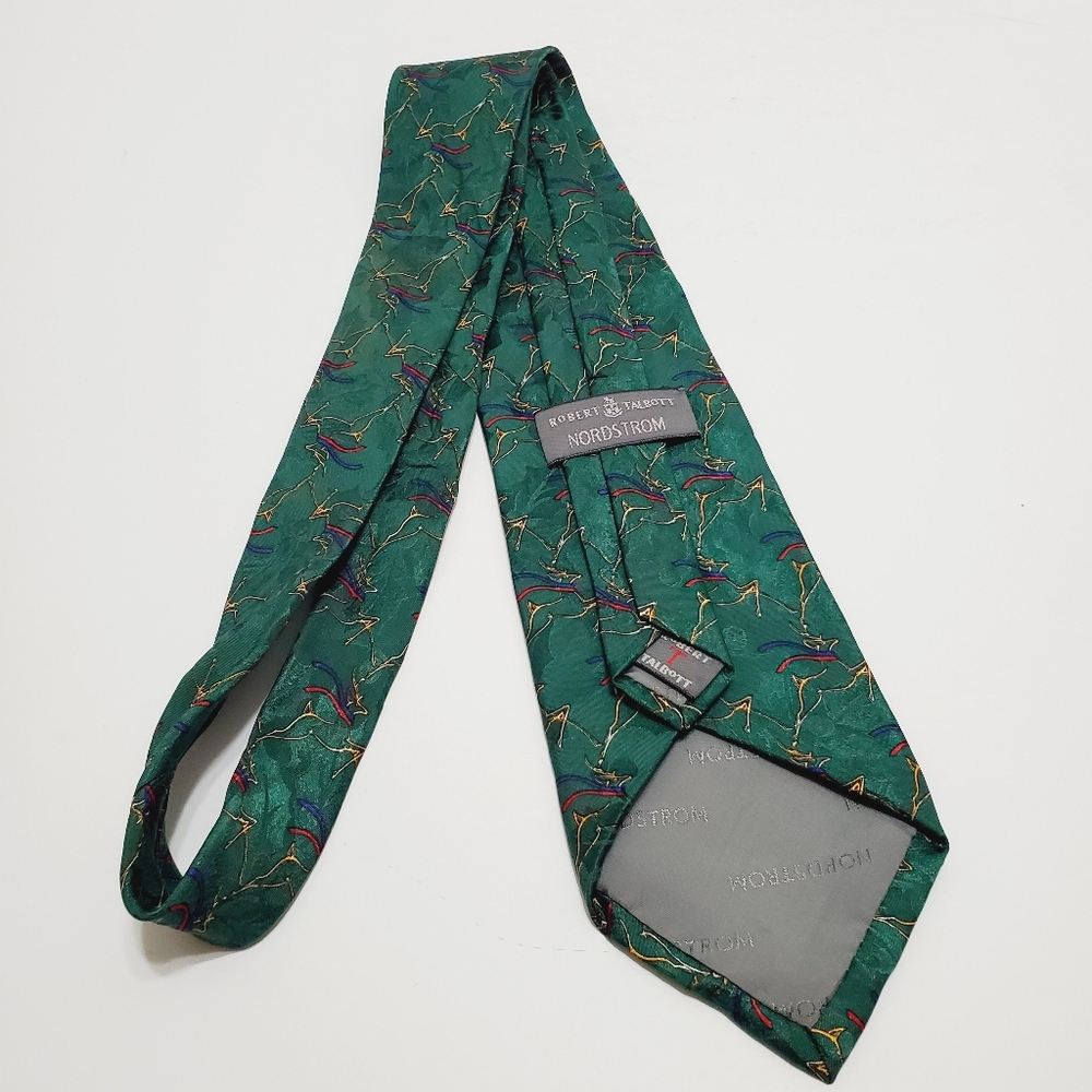 Robert Talbott Multicolor Abstract Pattern Men's … - image 5